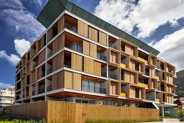 Bambu - Ubatuba | Frente mar | 2 suítes