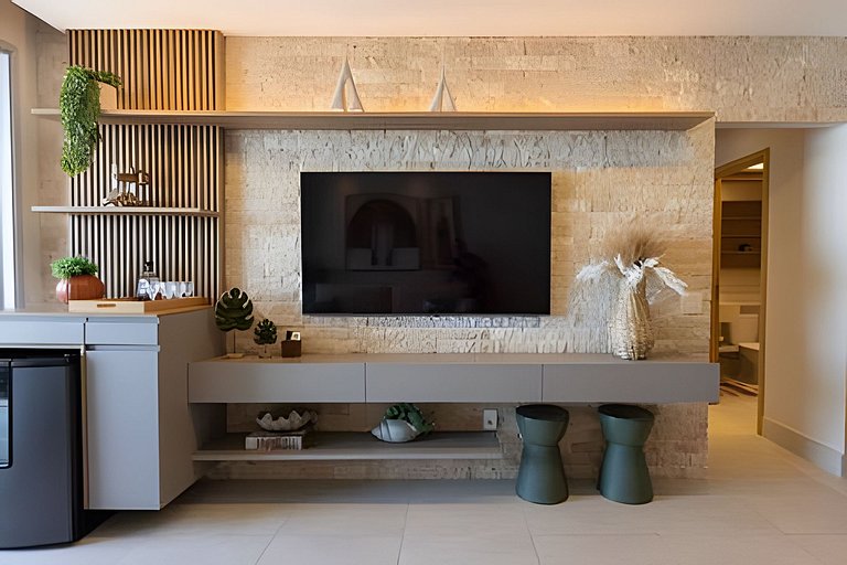 Bambu - Ubatuba | Frente mar | 2 suítes