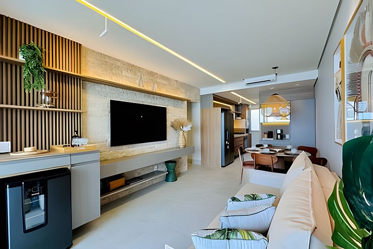 Bambu - Ubatuba | Frente mar | 2 suítes