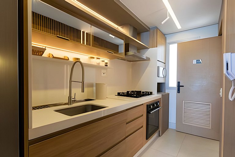 Bambu Praia Grande Ubatuba - Frente Mar 2 Suítes