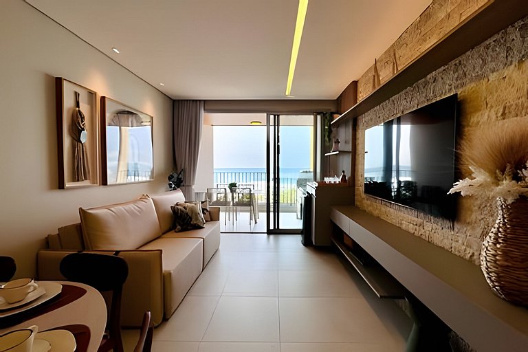 Bambu - Ubatuba | Frente mar | 2 suítes