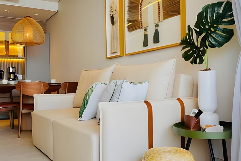 Bambu - Ubatuba | Frente mar | 2 suítes