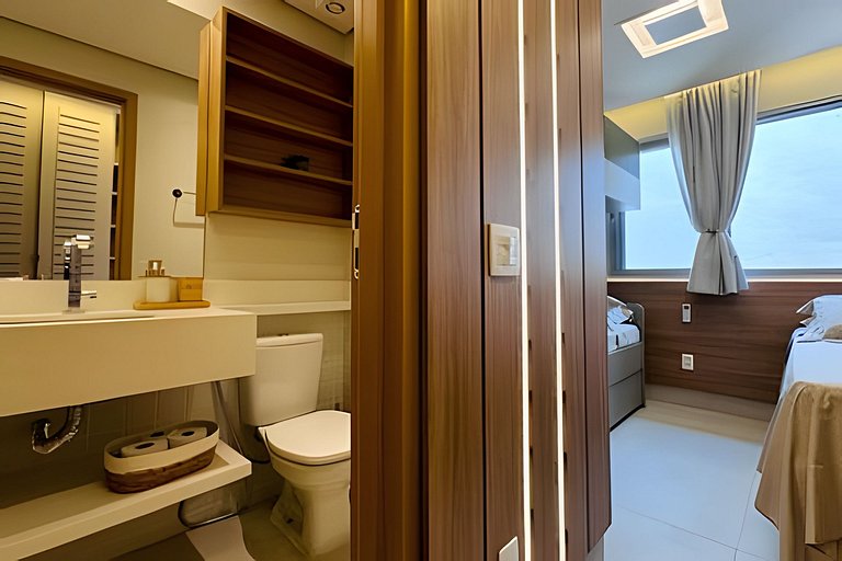 Bambu Praia Grande Ubatuba - Frente Mar 2 Suítes