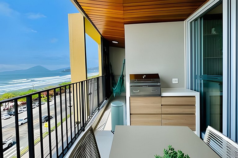 Bambu Praia Grande Ubatuba - Frente Mar 2 Suítes