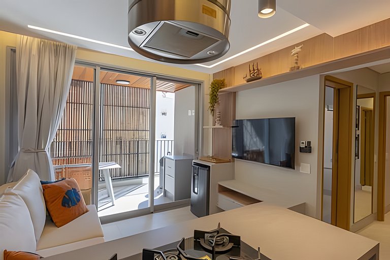 Bambu - Ubatuba | Vista mar | 2 dorm