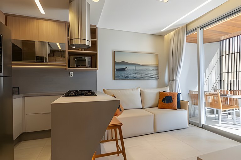 Bambu - Ubatuba | Vista mar | 2 dorm