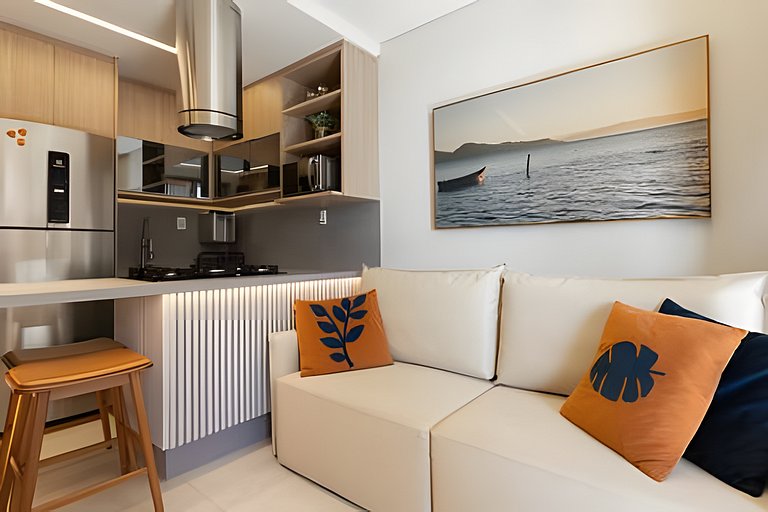 Bambu - Ubatuba | Vista mar | 2 dorm