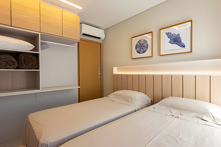 Bambu - Ubatuba | Vista mar | 2 dorm