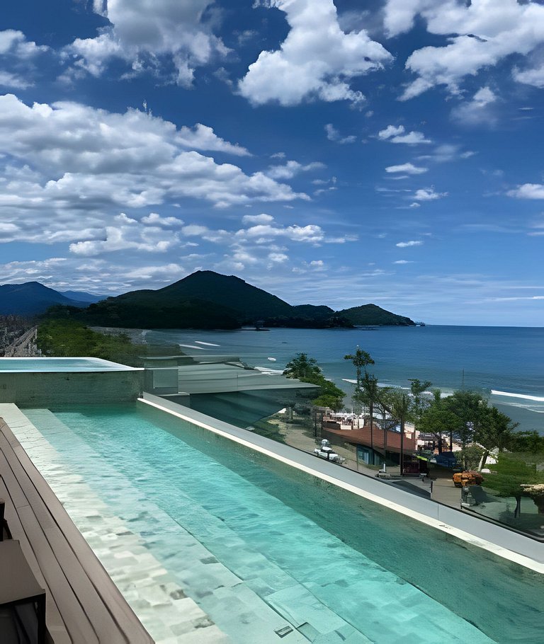 Bambu - Ubatuba | Vista mar | 2 dorm