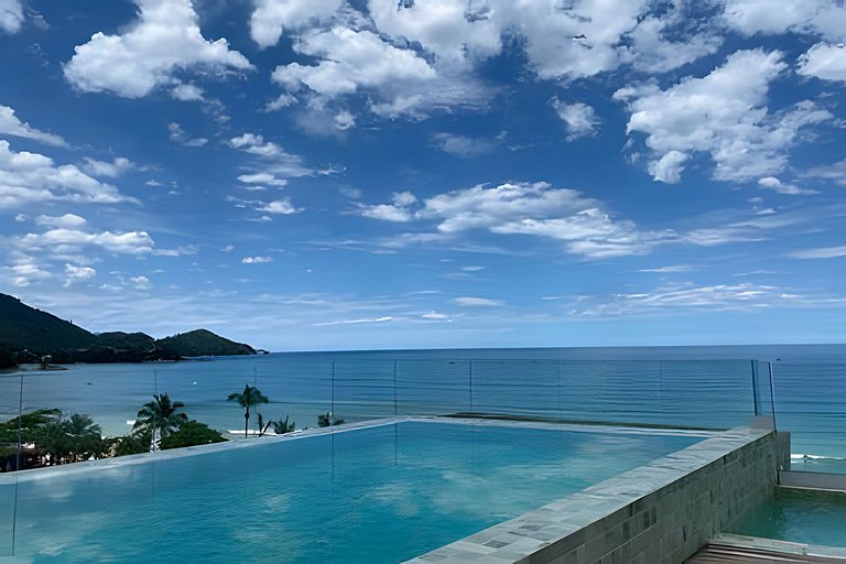 Bambu - Ubatuba | Vista mar | 2 dorm