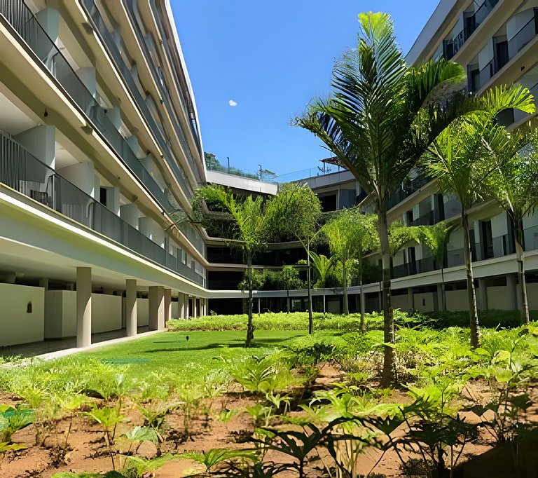 Praia Grande - Reserva DNA | 2 suítes | 1 min a pé