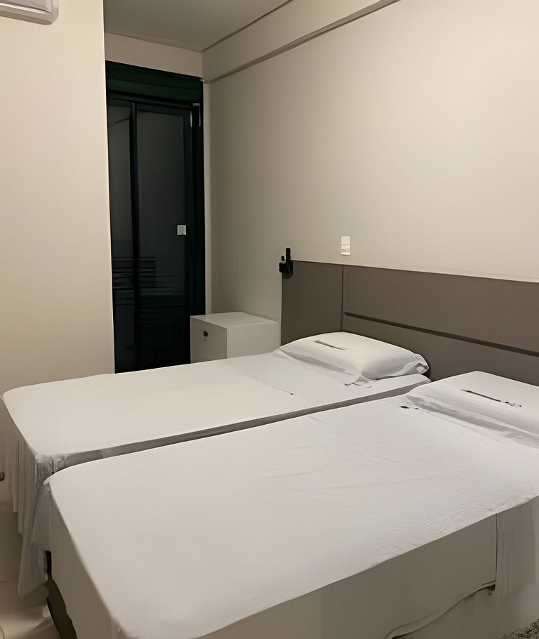 Praia Grande - Reserva DNA | 2 suítes | 1 min a pé