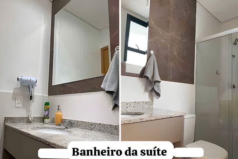 Reserva DNA - Praia Grande | 1 suíte | 1 min a pé