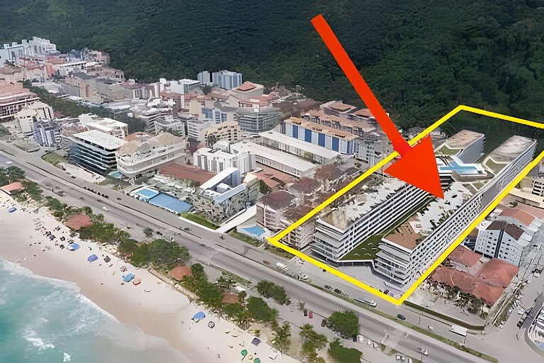 Reserva DNA - Praia Grande | 1 suíte | 1 min a pé