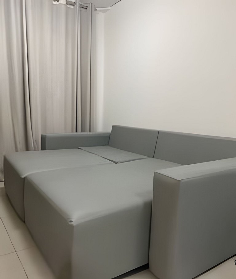 Reserva DNA - Praia Grande | 1 suíte | 1 min a pé