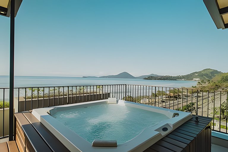 Exclusiva Cobertura Bambu Ubatuba - Frente Mar 3 Dormitorios