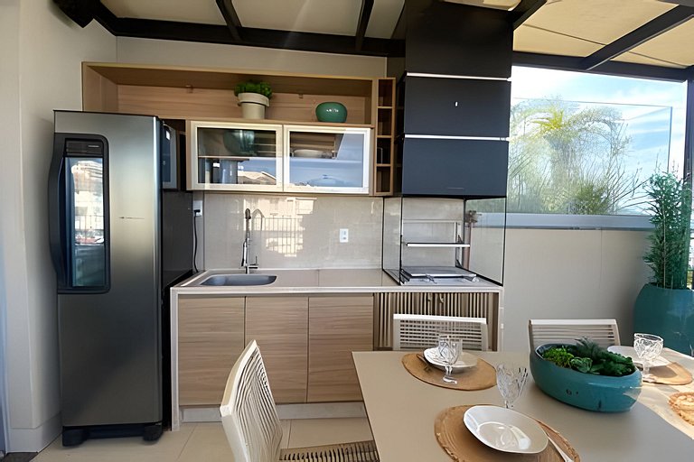 Exclusiva Cobertura Bambu Ubatuba - Frente Mar 3 Dormitorios