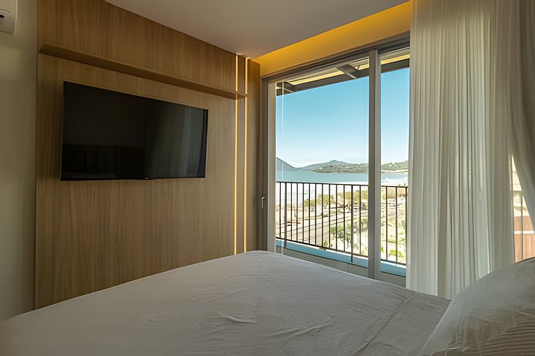 Exclusiva cobertura frente mar | 3 dorm | Bambu