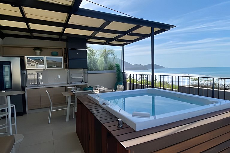 Exclusiva cobertura frente mar | 3 dorm | Bambu