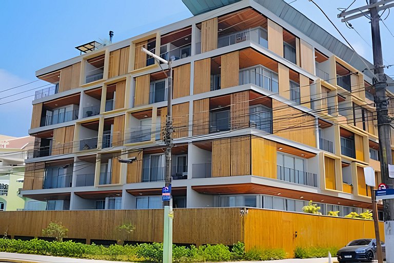 Exclusiva cobertura frente mar | 3 dorm | Bambu