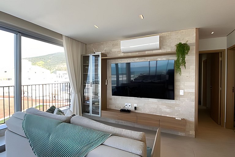 Exclusiva cobertura frente mar | 3 dorm | Bambu