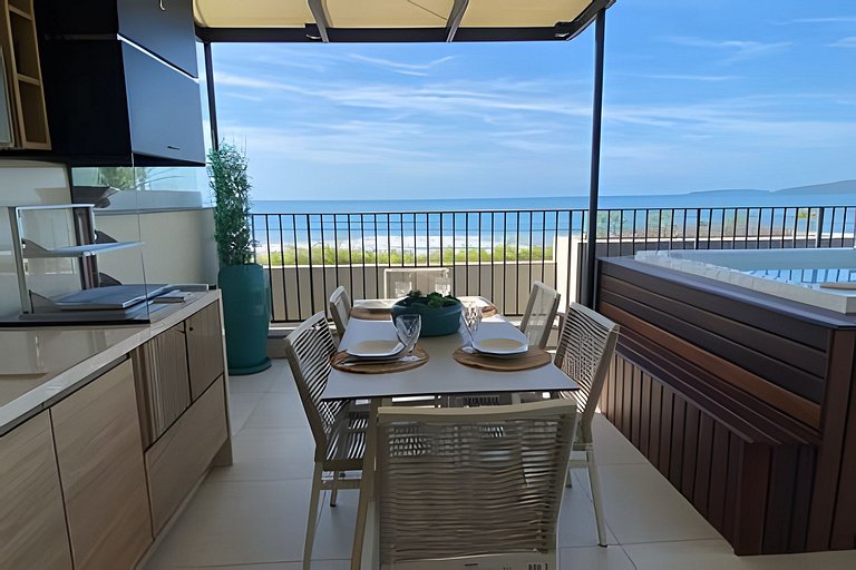 Exclusiva Cobertura Bambu Ubatuba - Frente Mar 3 Dormitorios