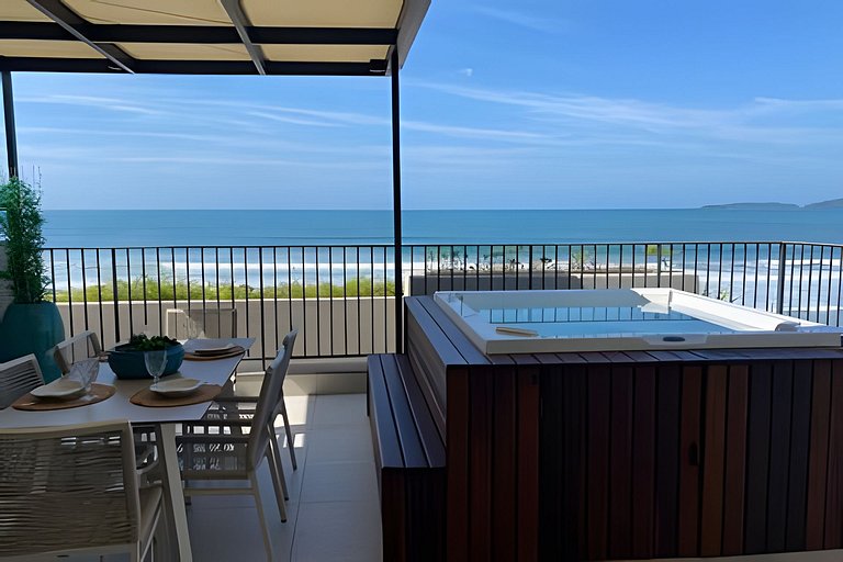Exclusiva Cobertura Bambu Ubatuba - Frente Mar 3 Dormitorios