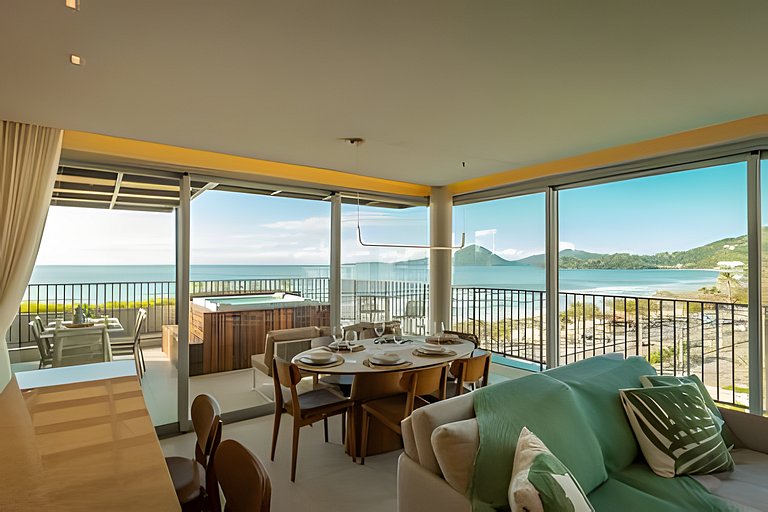 Exclusiva Cobertura Bambu Ubatuba - Frente Mar 3 Dormitorios
