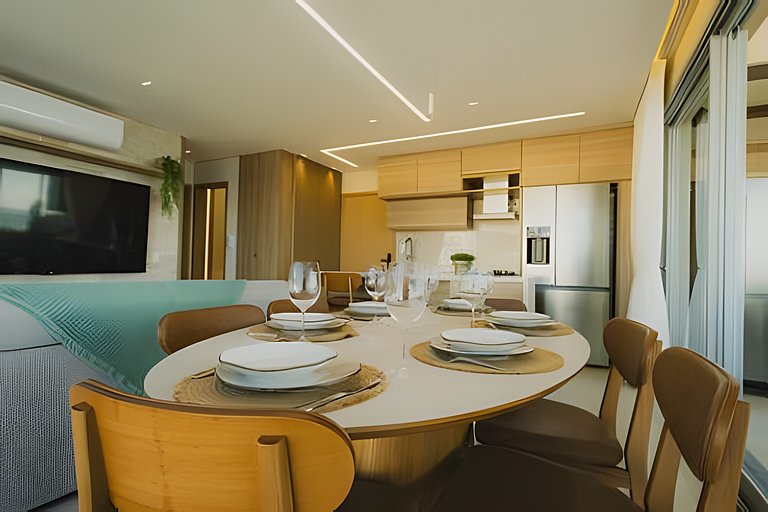 Exclusiva Cobertura Bambu Ubatuba - Frente Mar 3 Dormitorios