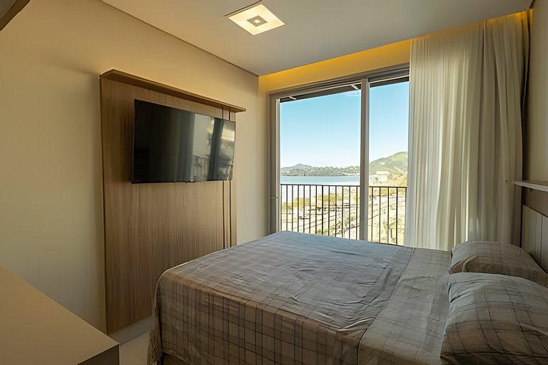 Exclusiva cobertura frente mar | 3 dorm | Bambu