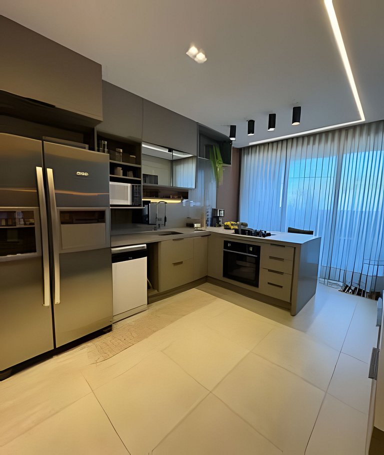 Bambu Praia Grande Ubatuba - Frente Mar c/ Jacuzzi