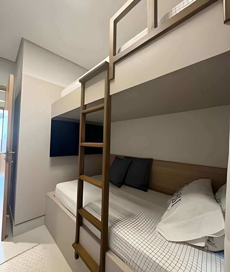 Bambu - Ubatuba | Frente mar c/ Jacuzzi