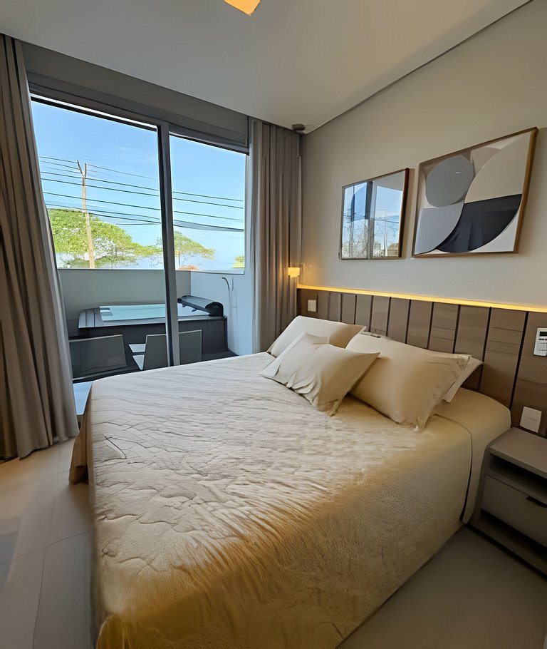 Bambu - Ubatuba | Frente mar c/ Jacuzzi