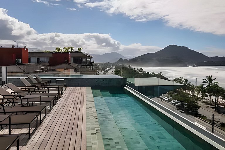 Bambu - Ubatuba | Frente mar c/ Jacuzzi