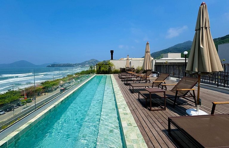 Bambu - Ubatuba | Frente mar | 2 suítes