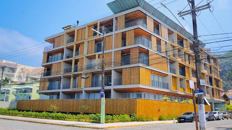 Bambu Praia Grande Ubatuba - Frente Mar c/ Jacuzzi