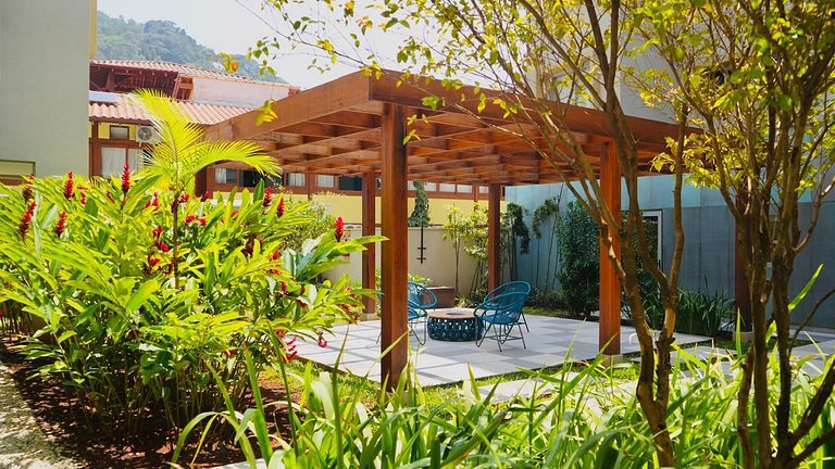 Bambu - Ubatuba | Frente mar c/ Jacuzzi