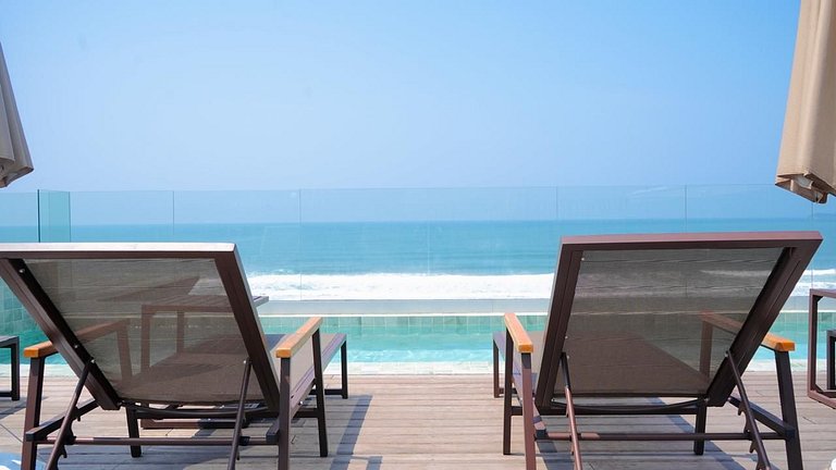 Bambu - Ubatuba | Frente mar c/ Jacuzzi