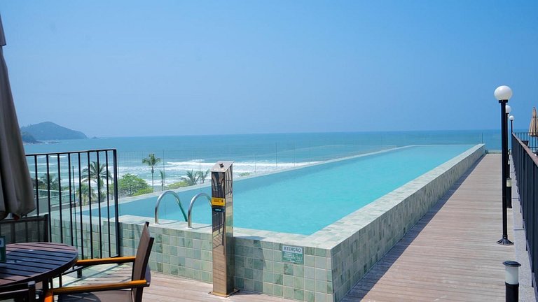 Bambu - Ubatuba | Frente mar c/ Jacuzzi