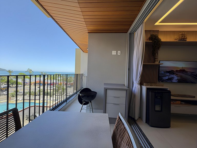 Bambu Praia Grande Ubatuba - 2 Dormitorios com Vista Mar