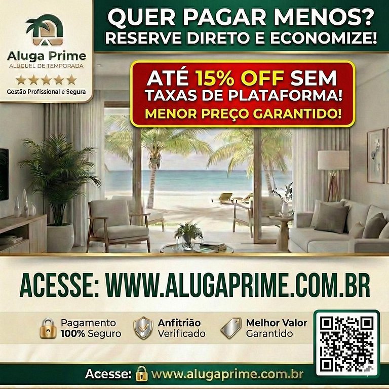 Bambu Praia Grande Ubatuba - Frente Mar c/ Jacuzzi