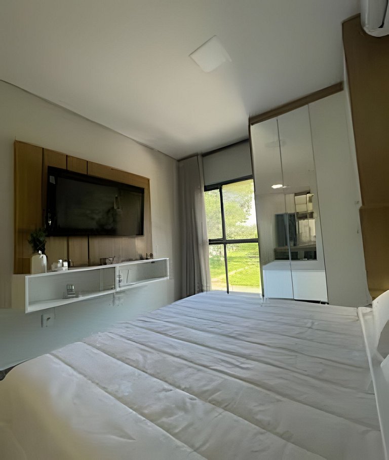 Loft Premium no Edifício Murof com Ar Vaga e Wi-Fi