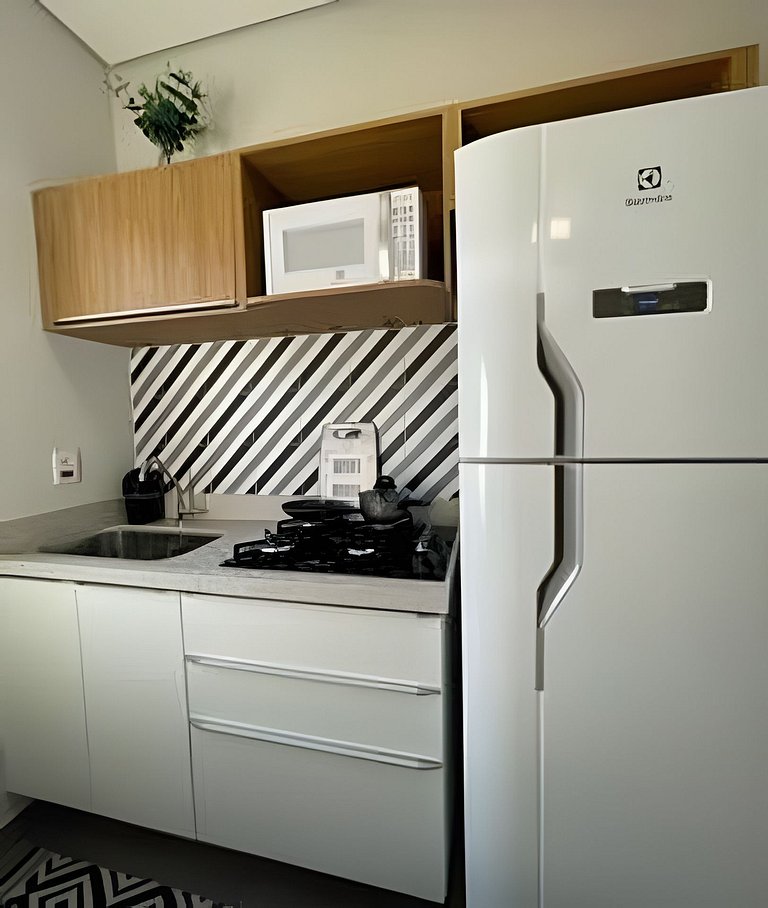 Loft Premium no Edifício Murof com Ar Vaga e Wi-Fi