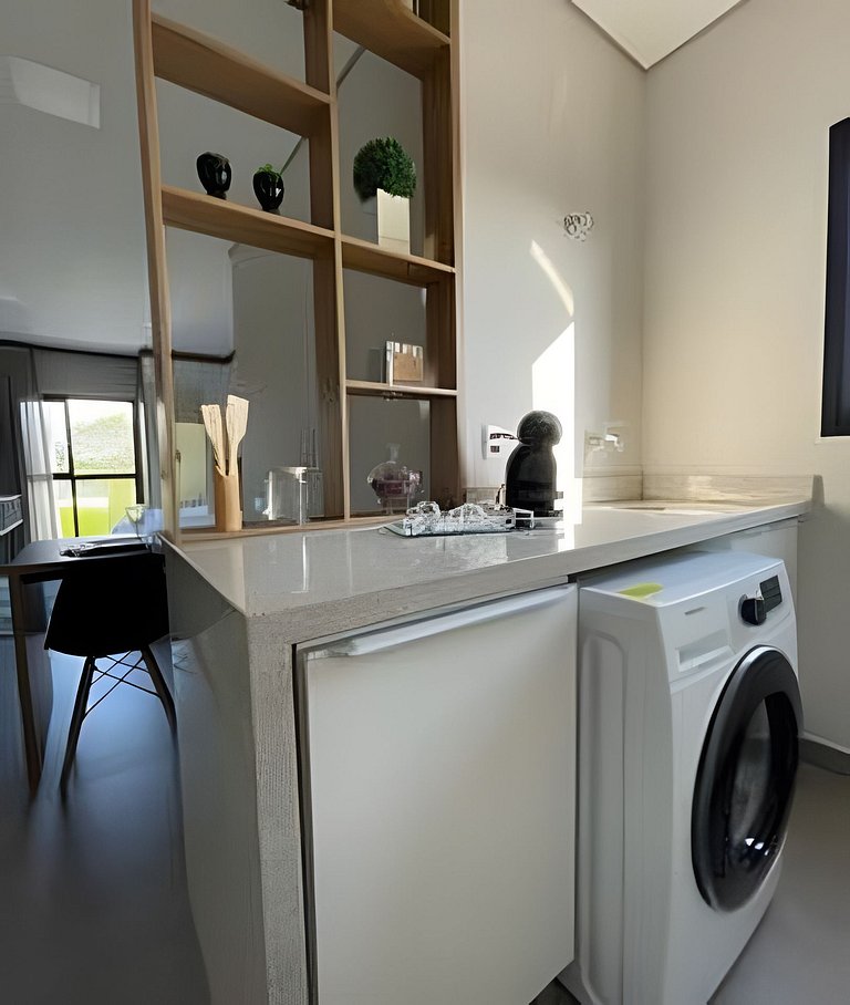 Loft Premium no Edifício Murof com Ar Vaga e Wi-Fi
