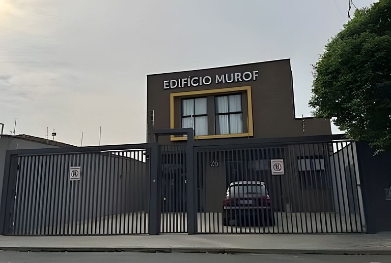 Loft Premium no Edifício Murof com Ar Vaga e Wi-Fi
